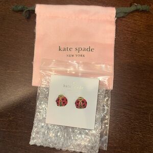 Kate Spade Ladybug Earrings